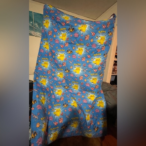 Vintage Pokemon comforter 86” X 81” - Picture 1 of 4